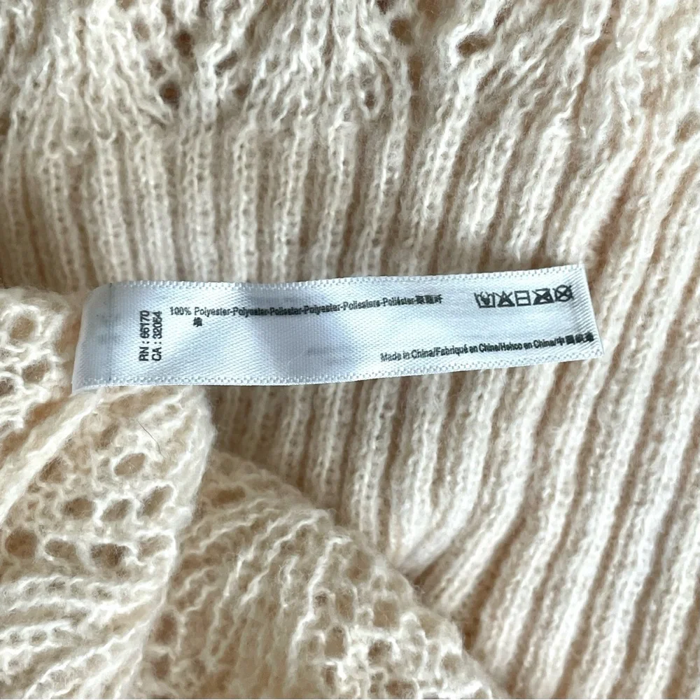 Anthropologie Maeve Scallop Neck Knit Sweater Vest - Picture 6 of 6